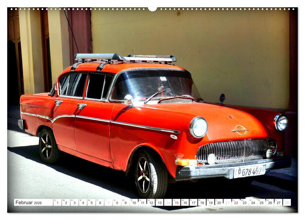 OPEL REKORD P1 (CALVENDO Wandkalender 2026)