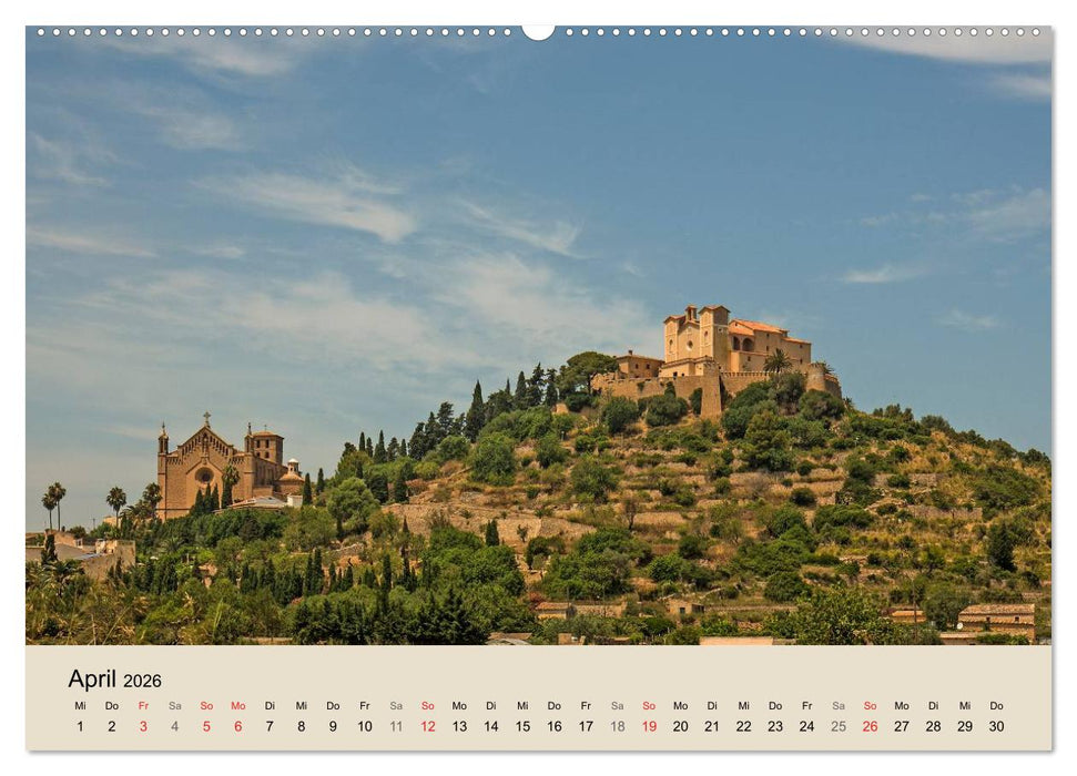 Mallorca - Traumhafte Balearen Insel (CALVENDO Premium Wandkalender 2026)
