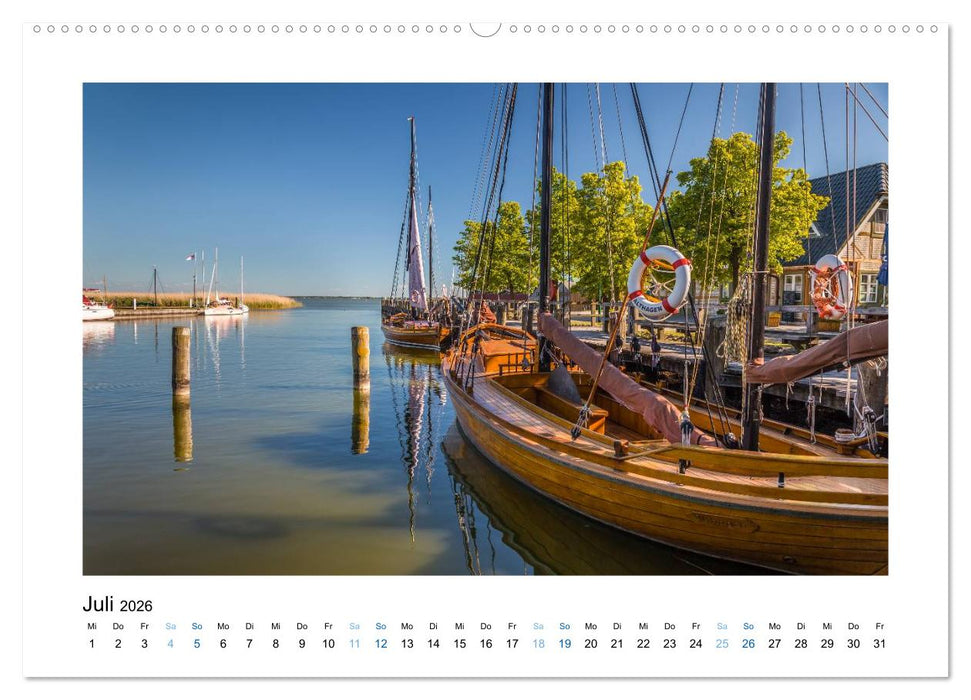 Fischland - Darß - Zingst: Zwischen Meer und Bodden (CALVENDO Premium Wandkalender 2026)