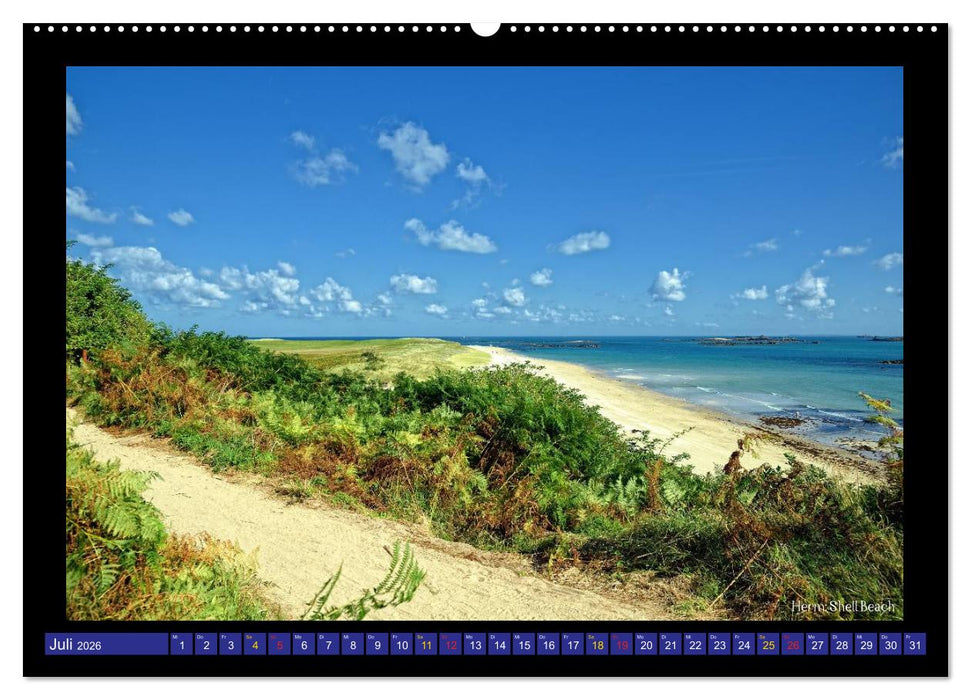 Die Welt der Kanalinseln 2026 (CALVENDO Premium Wandkalender 2026)