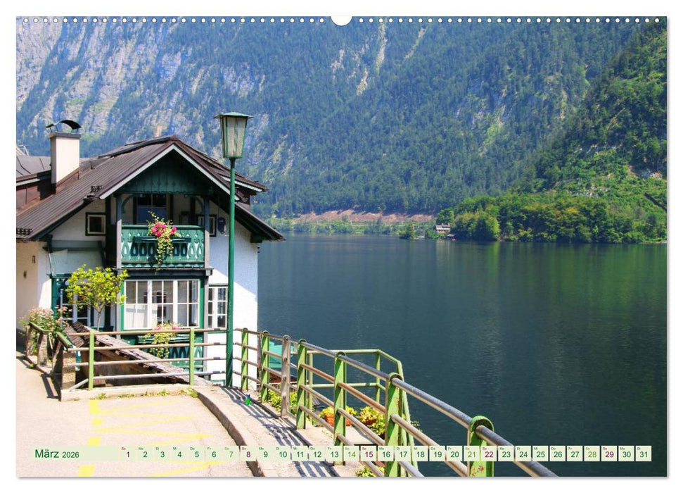 Hallstatt, Marktgemeinde am Hallstätter See (CALVENDO Wandkalender 2026)