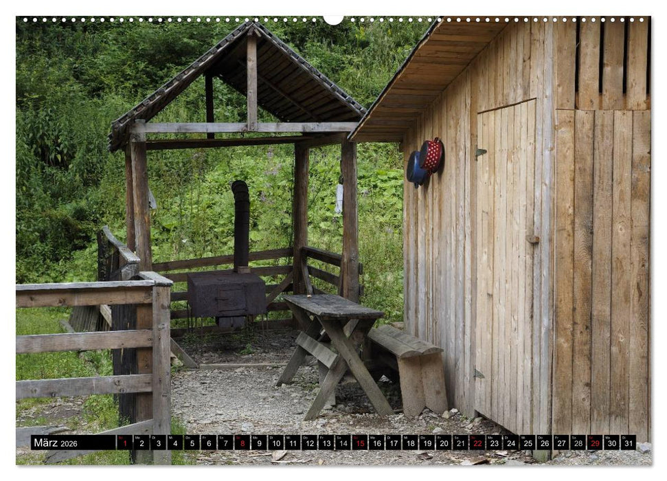 Entlang der Wassertalbahn - Auf schmaler Spur im Norden Rumäniens (CALVENDO Premium Wandkalender 2026)