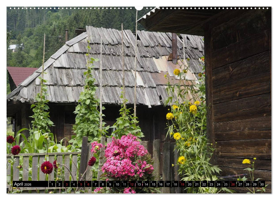 Entlang der Wassertalbahn - Auf schmaler Spur im Norden Rumäniens (CALVENDO Premium Wandkalender 2026)