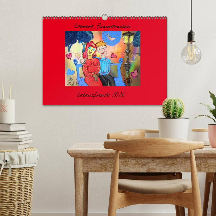 Lebensfreude 2026 (CALVENDO Wandkalender 2026)
