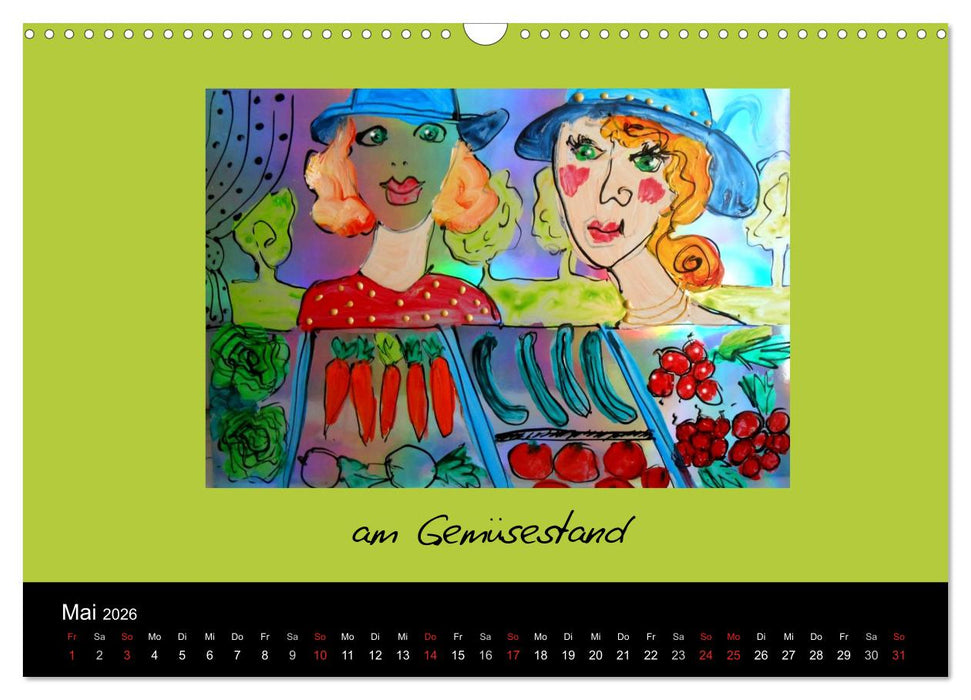 Lebensfreude 2026 (CALVENDO Wandkalender 2026)