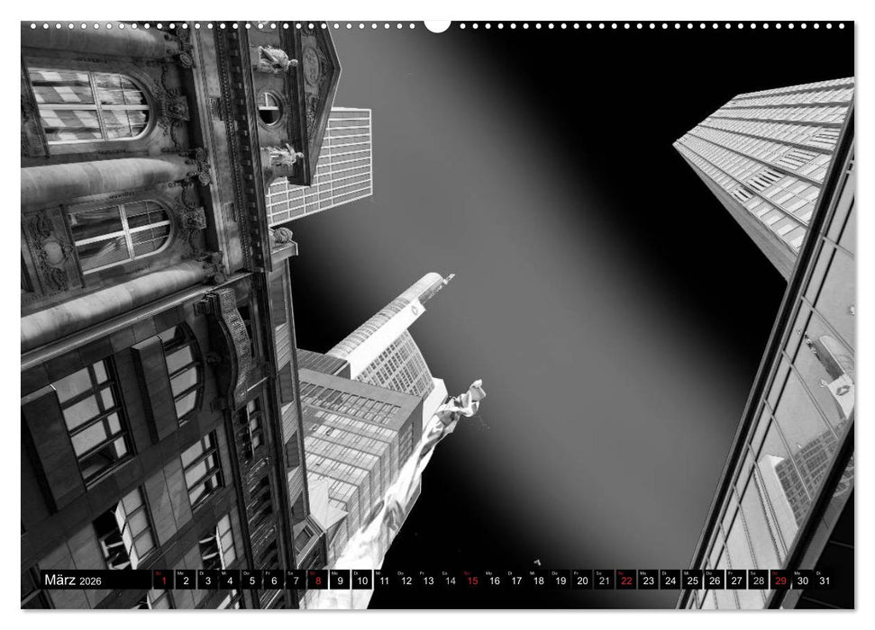 Faszination Frankfurter Architektur (CALVENDO Premium Wandkalender 2026)