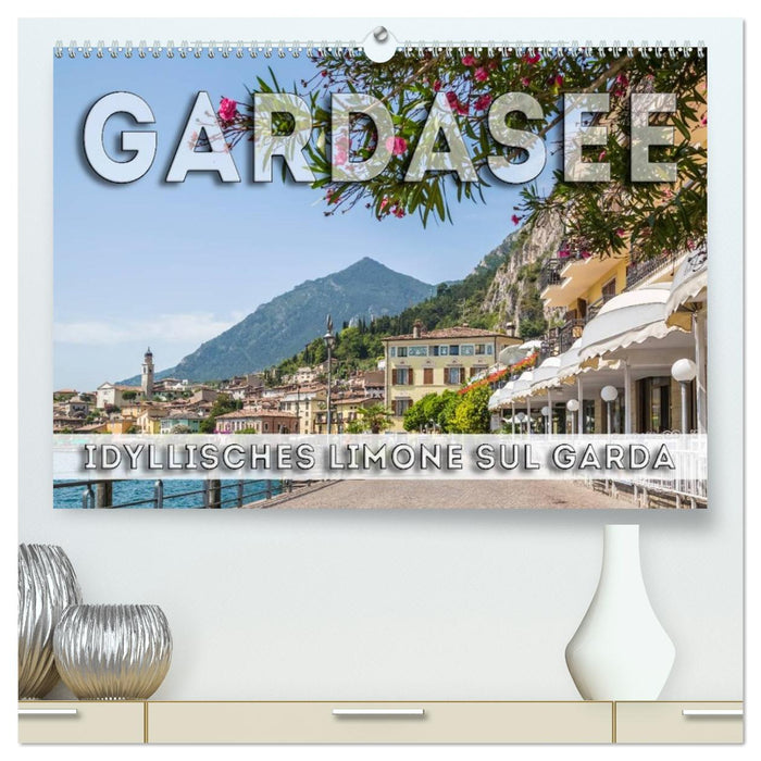 GARDASEE Idyllisches Limone sul Garda (CALVENDO Premium Wandkalender 2026)