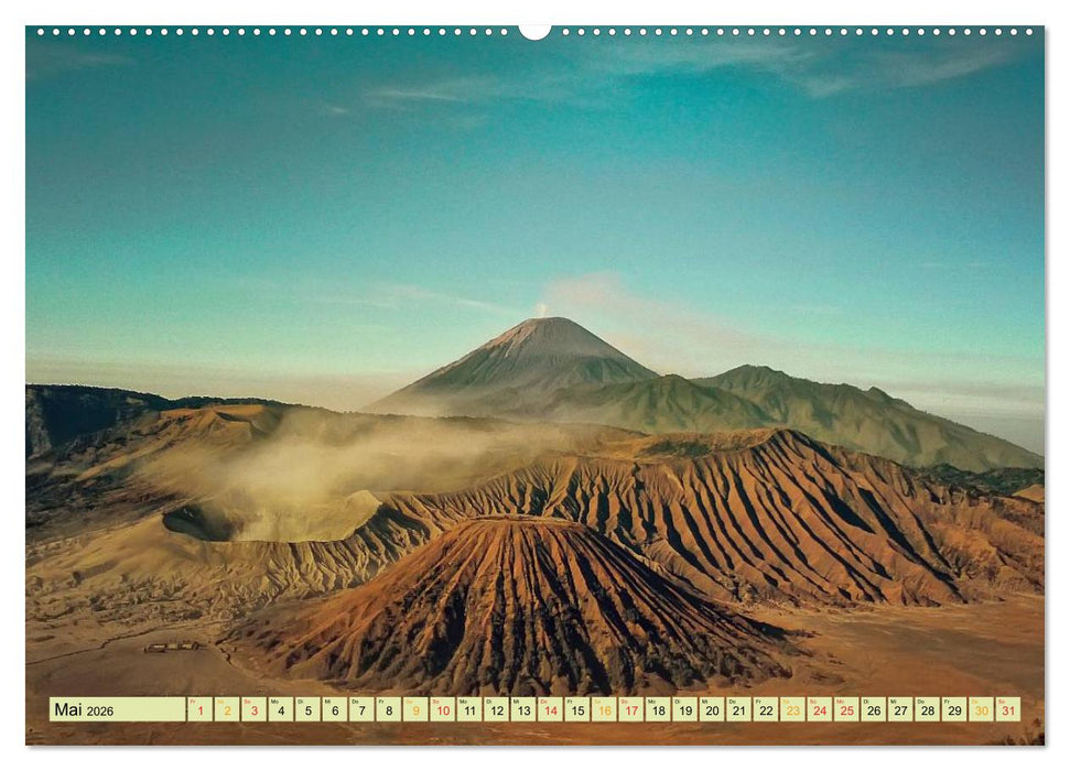 Vulkane - imposant und bedrohlich (CALVENDO Wandkalender 2026)