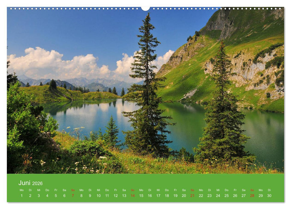Romantisches Allgäu (CALVENDO Premium Wandkalender 2026)