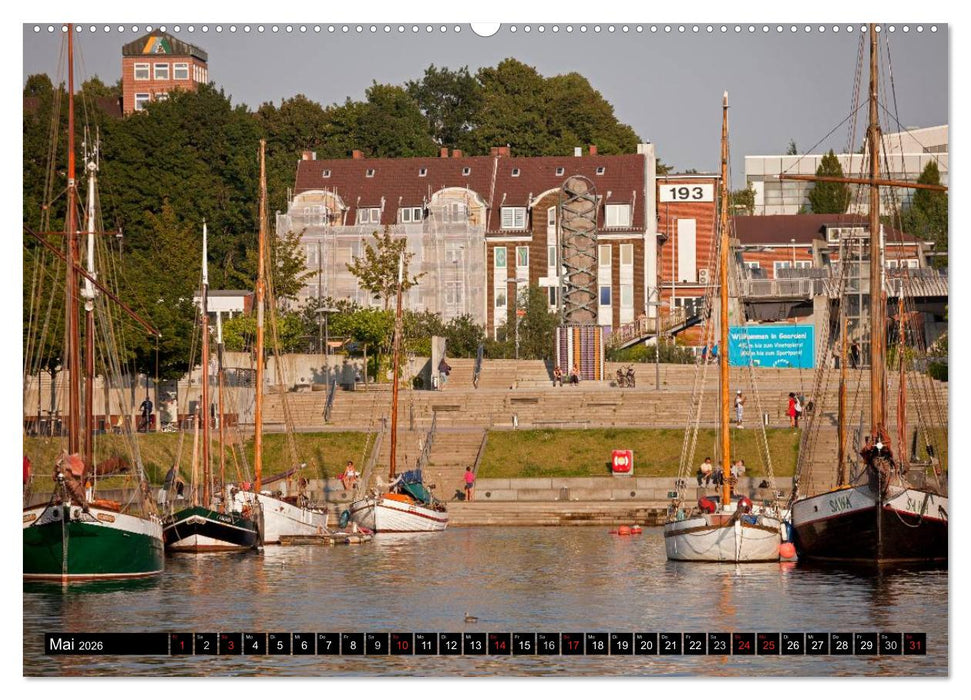 Landeshauptstadt Kiel (CALVENDO Premium Wandkalender 2026)