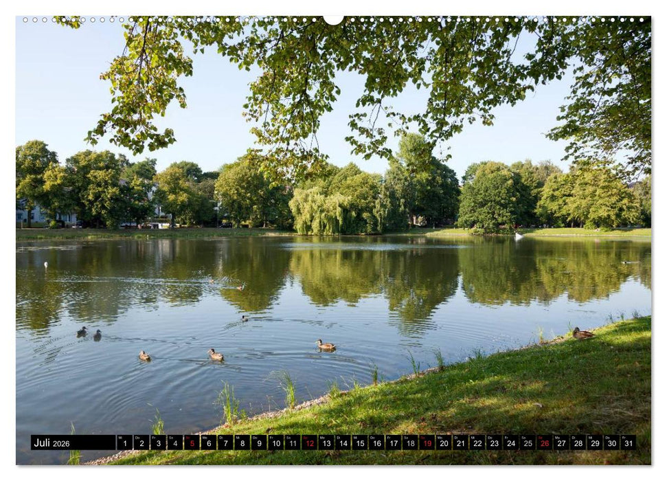 Landeshauptstadt Kiel (CALVENDO Premium Wandkalender 2026)