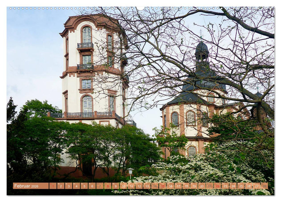 Mannheim - Stadt im Quadrat (CALVENDO Wandkalender 2026)