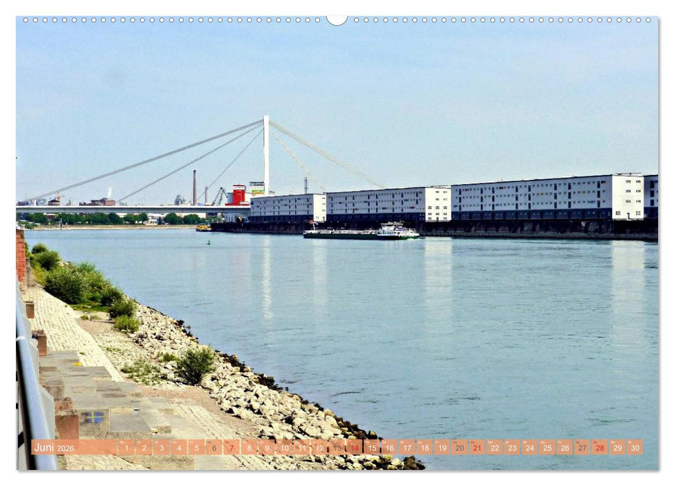 Mannheim - Stadt im Quadrat (CALVENDO Wandkalender 2026)