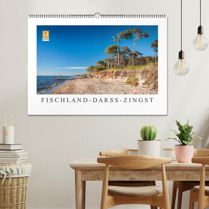 Fischland - Darß - Zingst: Zwischen Meer und Bodden (CALVENDO Wandkalender 2026)