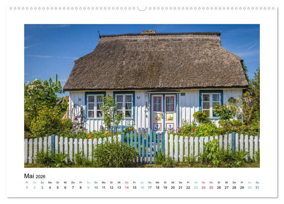 Fischland - Darß - Zingst: Zwischen Meer und Bodden (CALVENDO Wandkalender 2026)