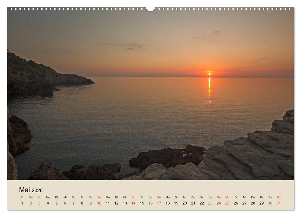Mallorca - Traumhafte Balearen Insel (CALVENDO Wandkalender 2026)