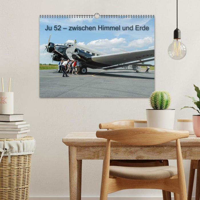 JU 52 - Zwischen Himmel und Erde (CALVENDO Wandkalender 2026)