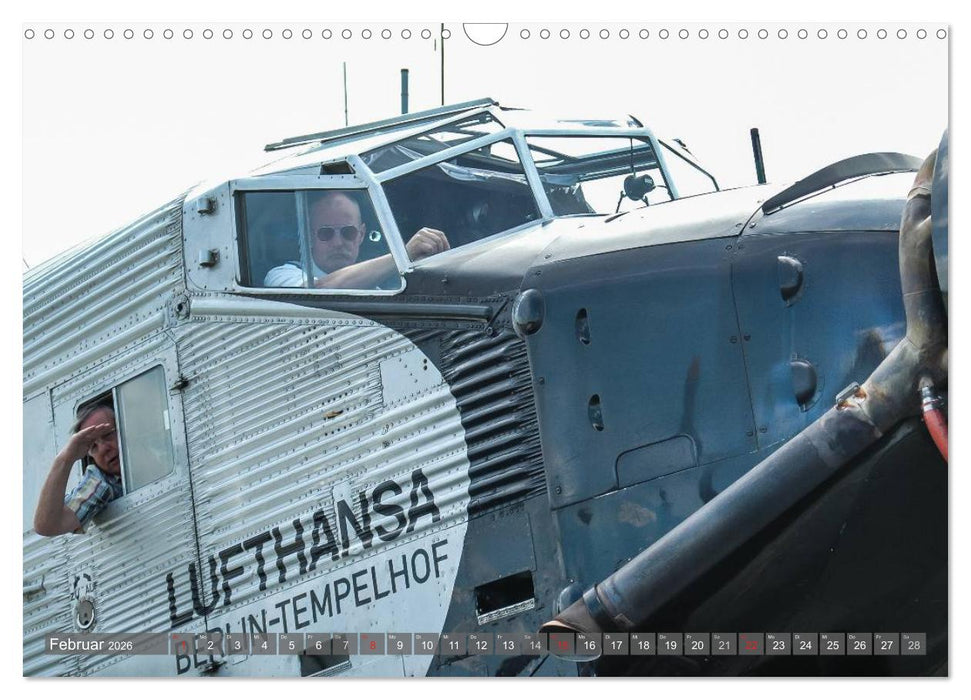 JU 52 - Zwischen Himmel und Erde (CALVENDO Wandkalender 2026)