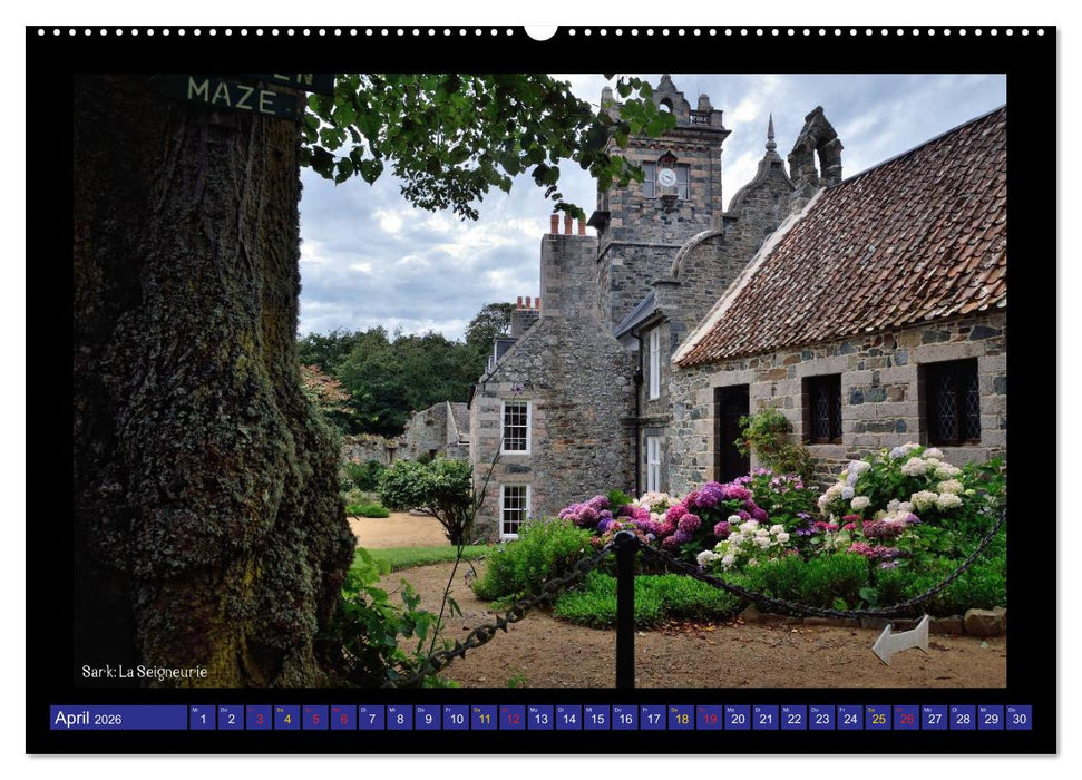 Die Welt der Kanalinseln 2026 (CALVENDO Wandkalender 2026)