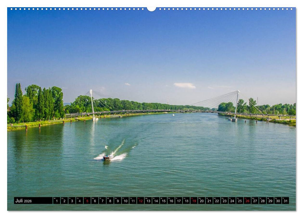 Schönes Südwest-Deutschland Streifzüge zwischen Rhein, Rebland und Schwarzwald (CALVENDO Premium Wandkalender 2026)