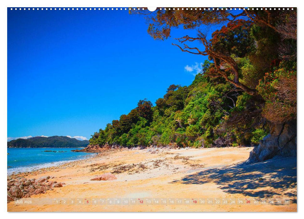 Traumhafte Wege - Unterwegs auf Neuseelands Südinsel (CALVENDO Premium Wandkalender 2026)