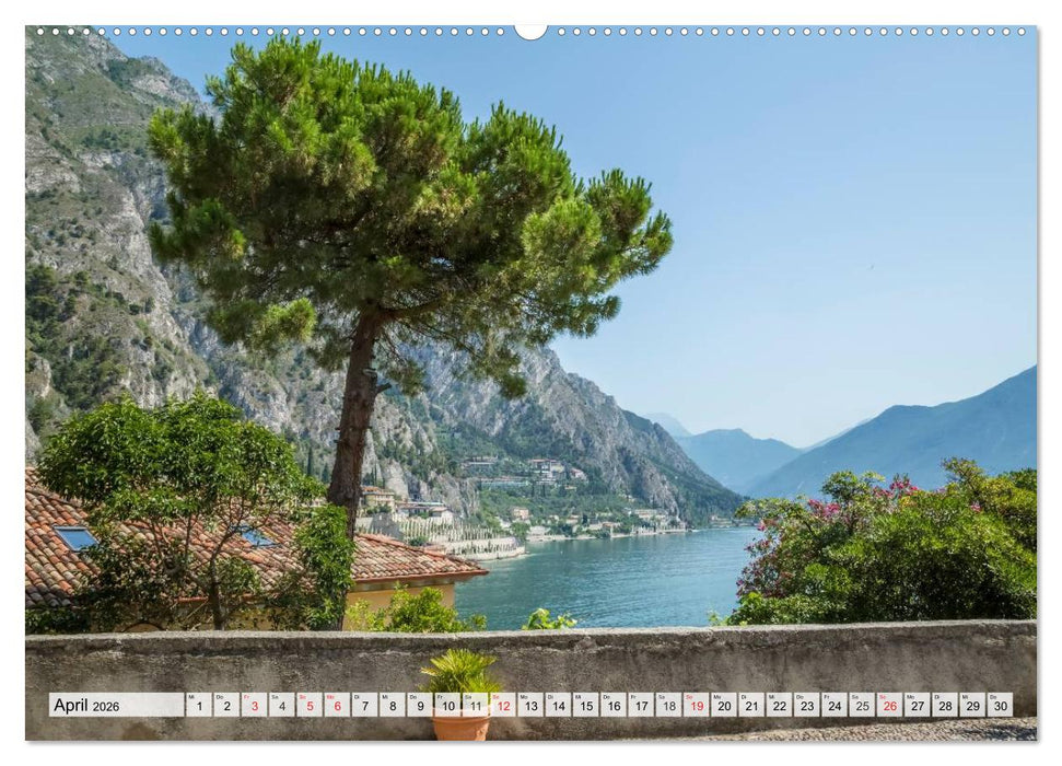 GARDASEE Idyllisches Limone sul Garda (CALVENDO Wandkalender 2026)