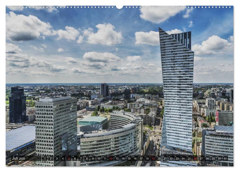 Ein Wochenende in Warschau (CALVENDO Premium Wandkalender 2026)