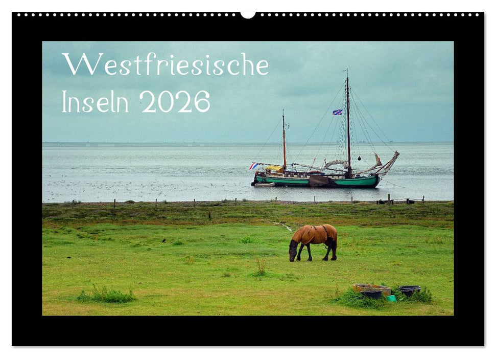 Westfriesische Inseln 2026 (CALVENDO Wandkalender 2026)