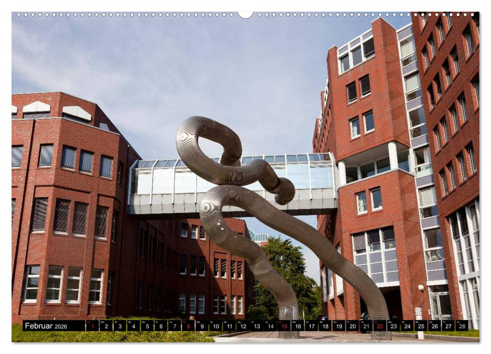 Landeshauptstadt Kiel (CALVENDO Wandkalender 2026)