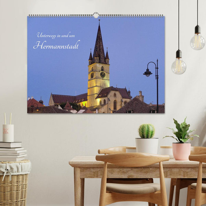 Unterwegs in und um Hermannstadt (CALVENDO Wandkalender 2026)