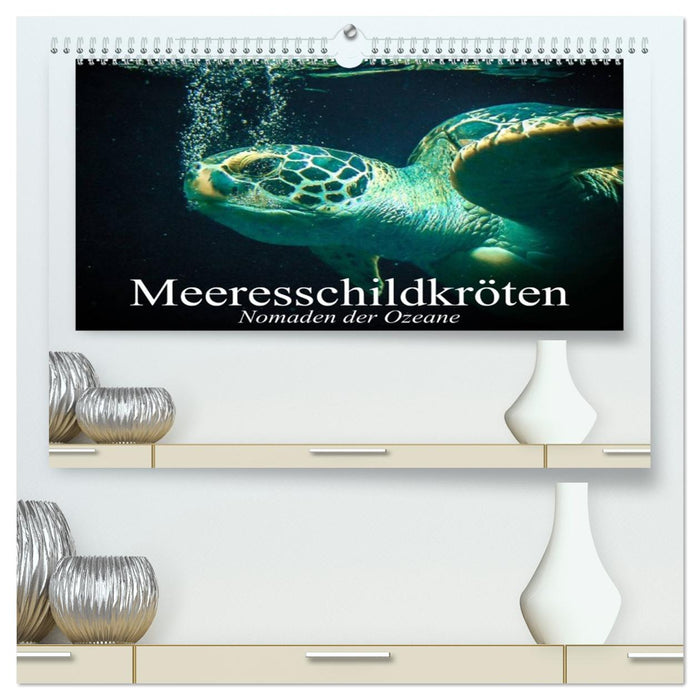 Meeresschildkröten. Nomaden der Ozeane (CALVENDO Premium Wandkalender 2026)