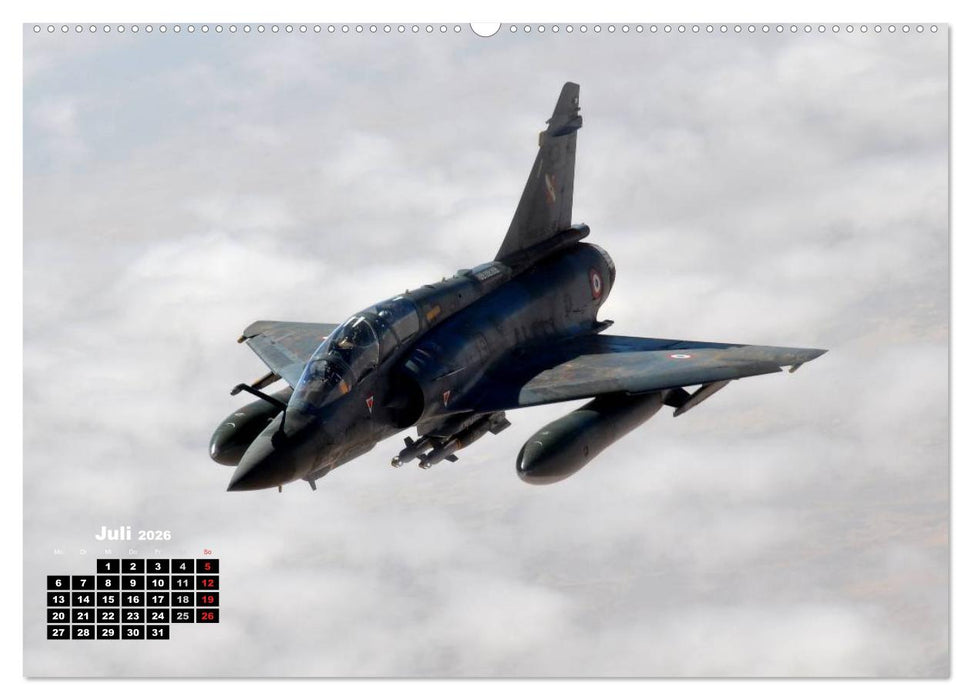 Faszination Kampfflugzeuge (CALVENDO Premium Wandkalender 2026)