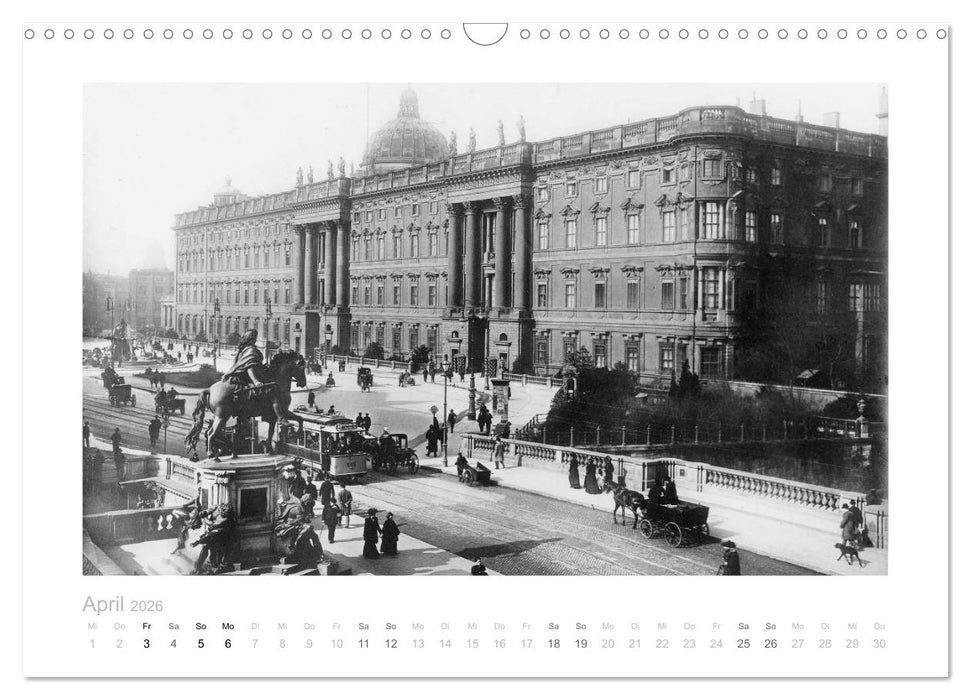Berliner Stadtschloß - Kultur und Architektur (CALVENDO Wandkalender 2026)