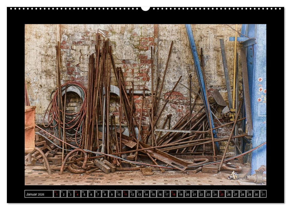 Fierovend! Feierabend beim Bremer Vulkan - das Ende einer Ära (CALVENDO Premium Wandkalender 2026)