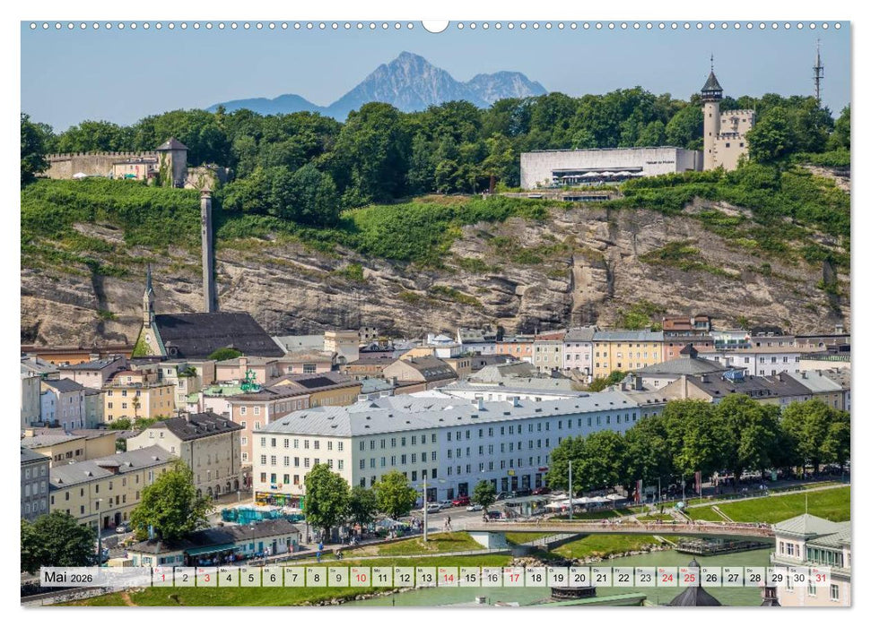 SALZBURG Blicke auf die Mozartstadt (CALVENDO Premium Wandkalender 2026)