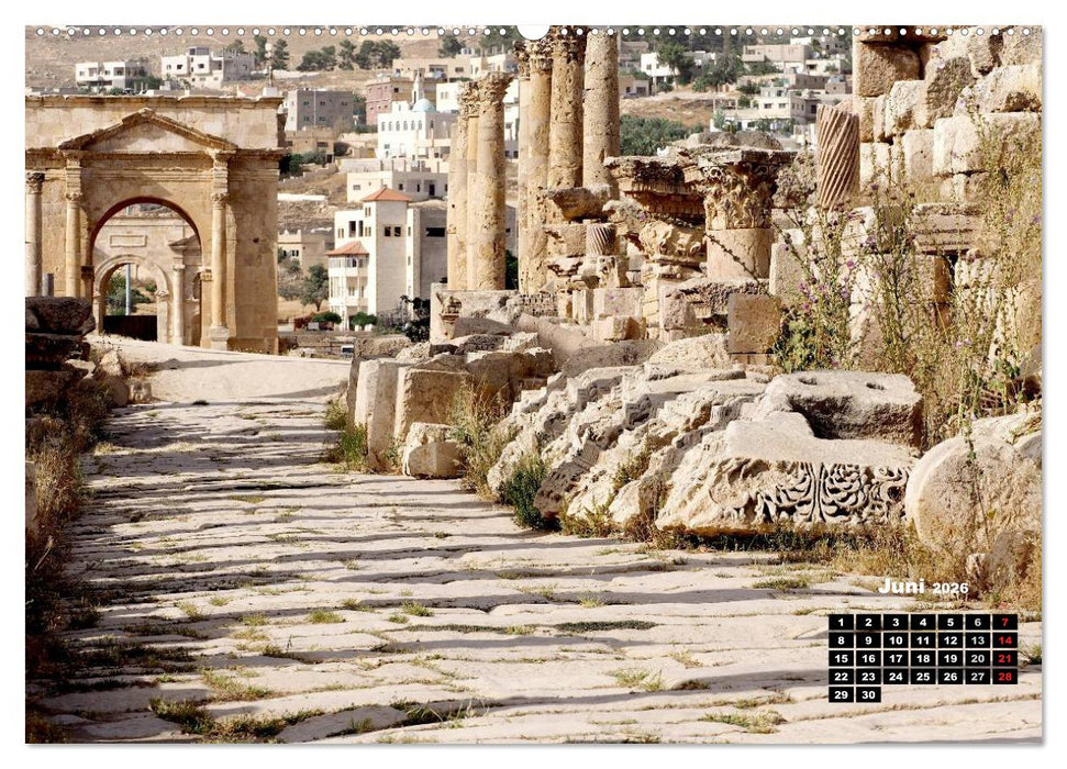 Jordanien. Königreich in der Wüste (CALVENDO Premium Wandkalender 2026)