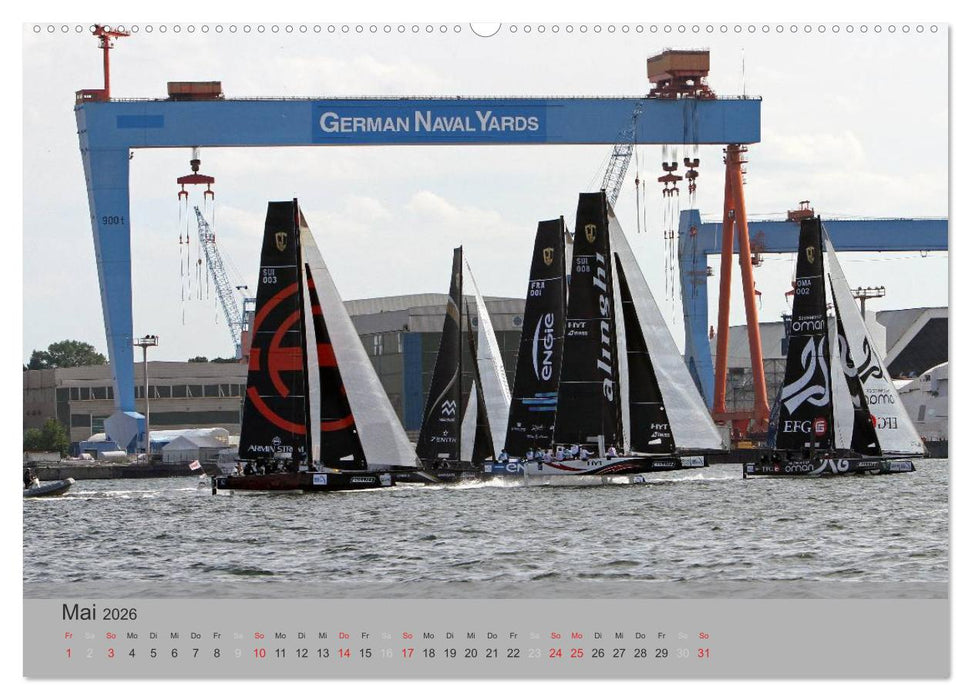 High Speed Katamarane - Schwebend ans Limit (CALVENDO Wandkalender 2026)