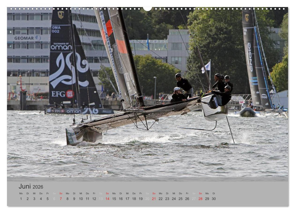 High Speed Katamarane - Schwebend ans Limit (CALVENDO Wandkalender 2026)