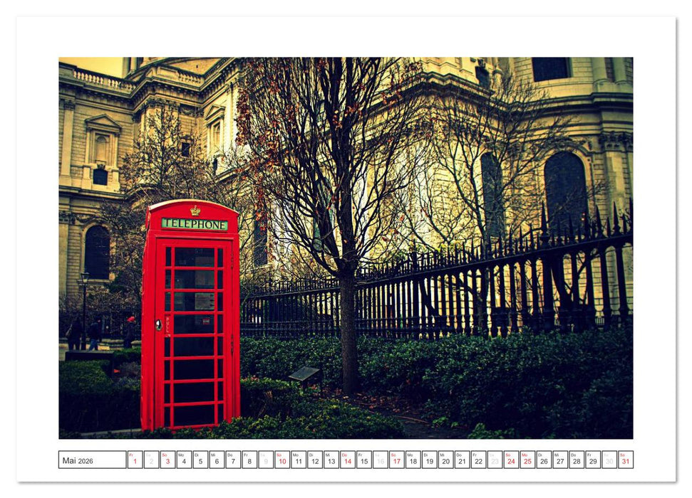 Neues Outfit - LONDON (CALVENDO Premium Wandkalender 2026)