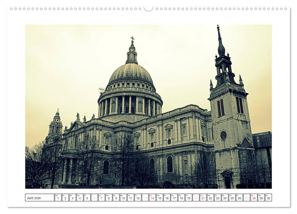 Neues Outfit - LONDON (CALVENDO Premium Wandkalender 2026)