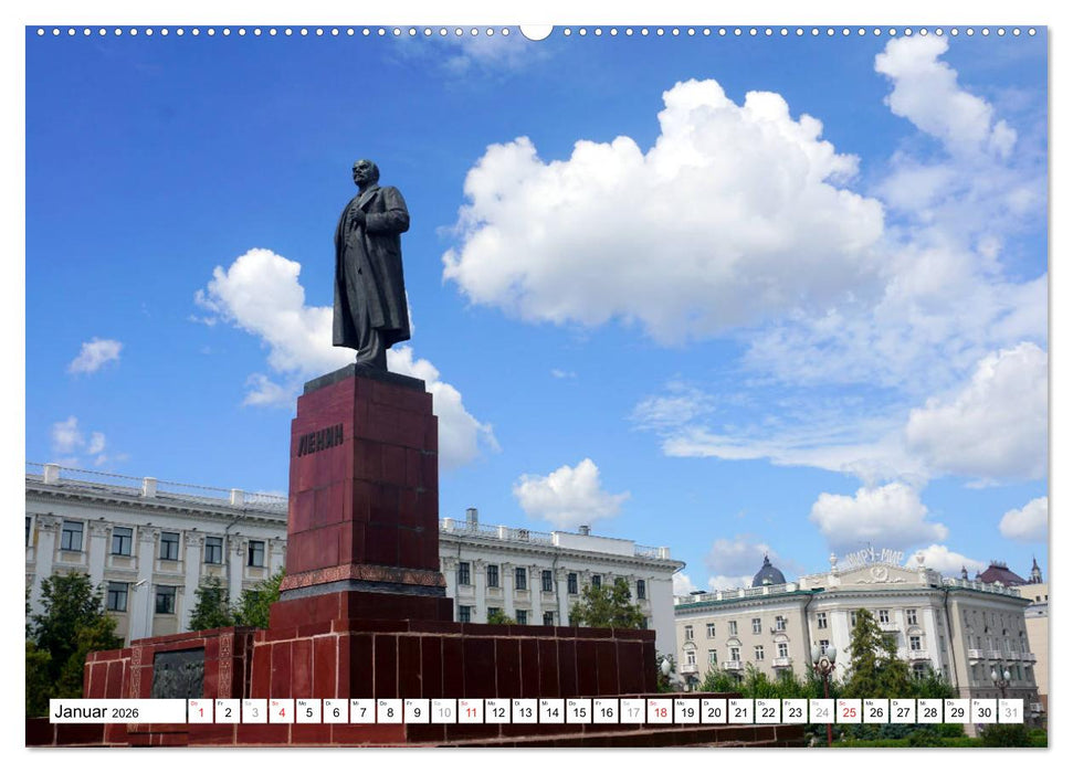LENIN LEBT - Bilder einer Ikone (CALVENDO Premium Wandkalender 2026)