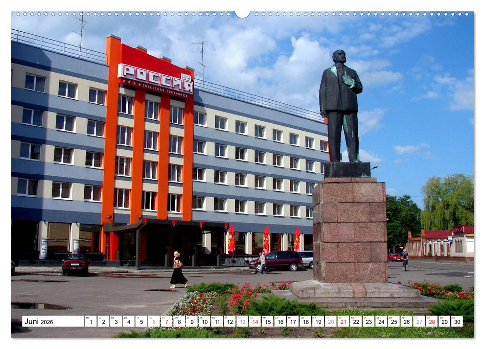 LENIN LEBT - Bilder einer Ikone (CALVENDO Premium Wandkalender 2026)