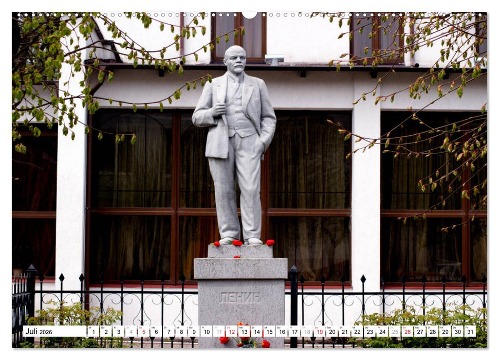 LENIN LEBT - Bilder einer Ikone (CALVENDO Premium Wandkalender 2026)