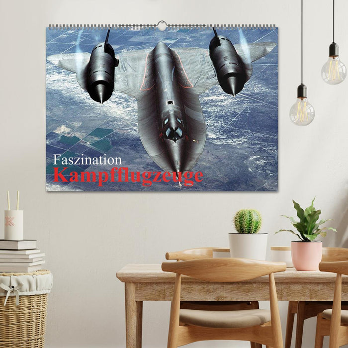 Faszination Kampfflugzeuge (CALVENDO Wandkalender 2026)