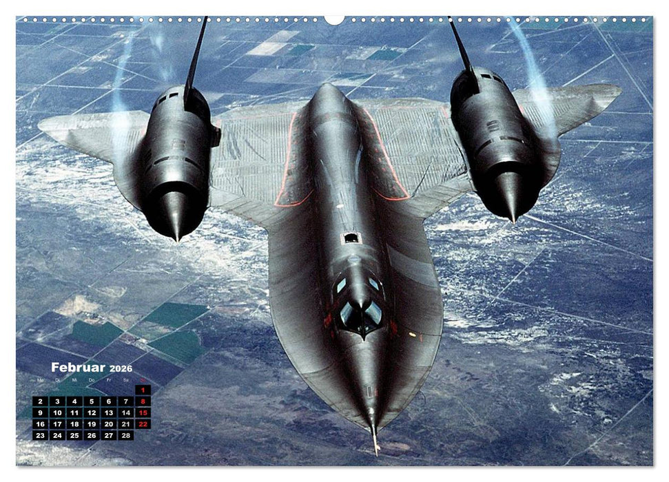 Faszination Kampfflugzeuge (CALVENDO Wandkalender 2026)