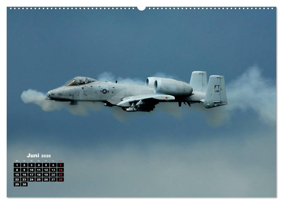 Faszination Kampfflugzeuge (CALVENDO Wandkalender 2026)