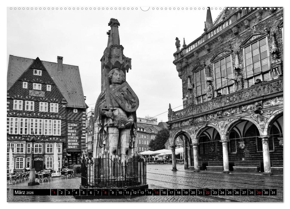 Historisches Bremen (CALVENDO Wandkalender 2026)