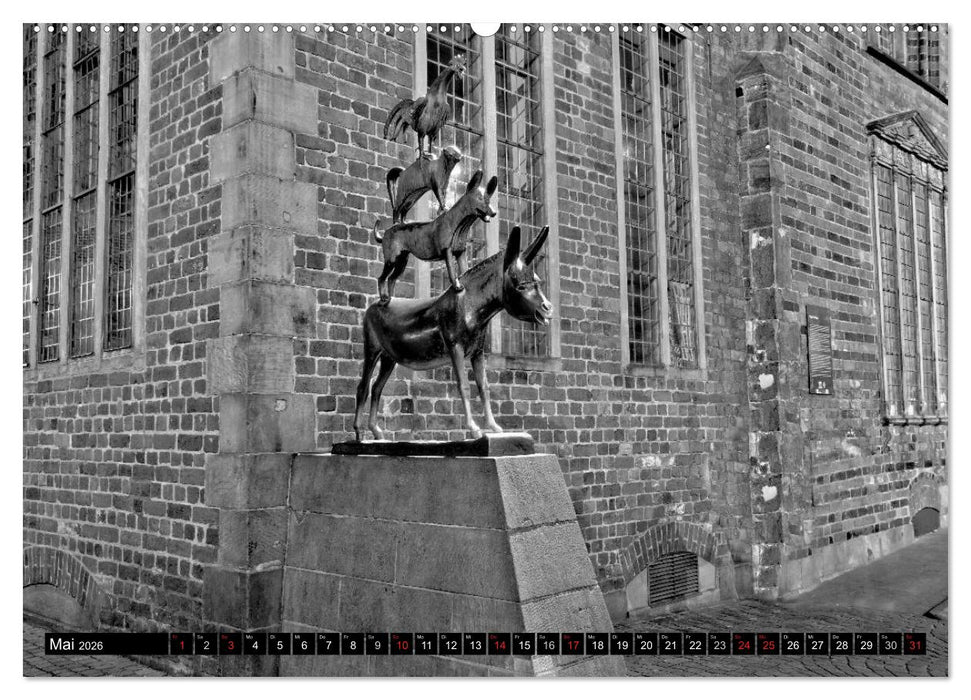 Historisches Bremen (CALVENDO Wandkalender 2026)