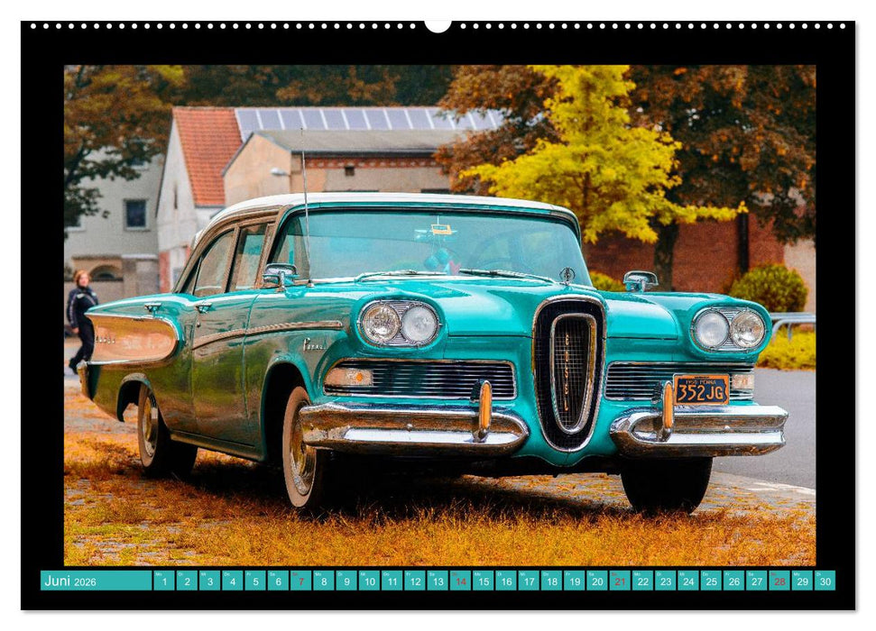 Edsel Schönheiten mit Charme (CALVENDO Premium Wandkalender 2026)