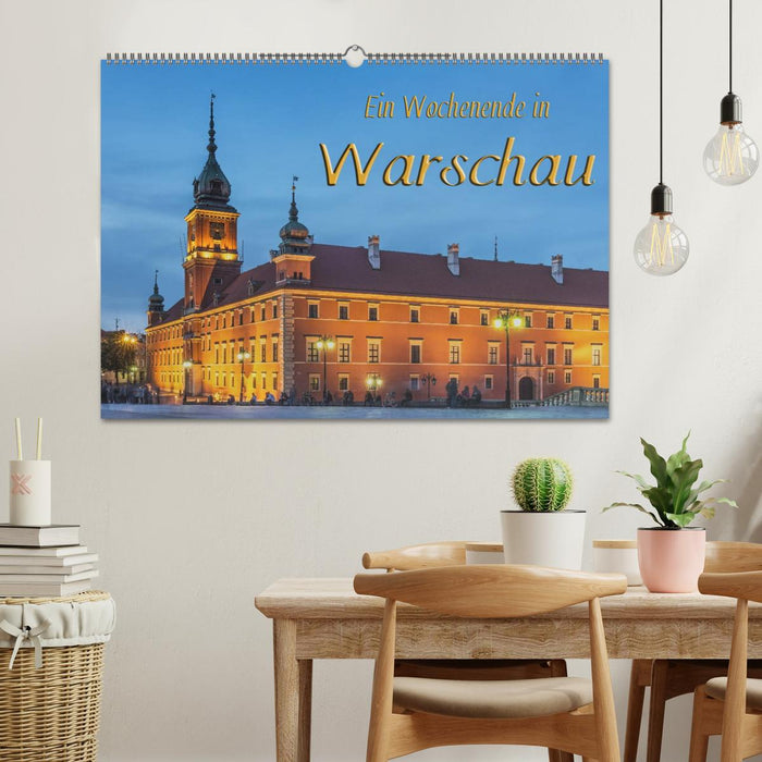 Ein Wochenende in Warschau (CALVENDO Wandkalender 2026)